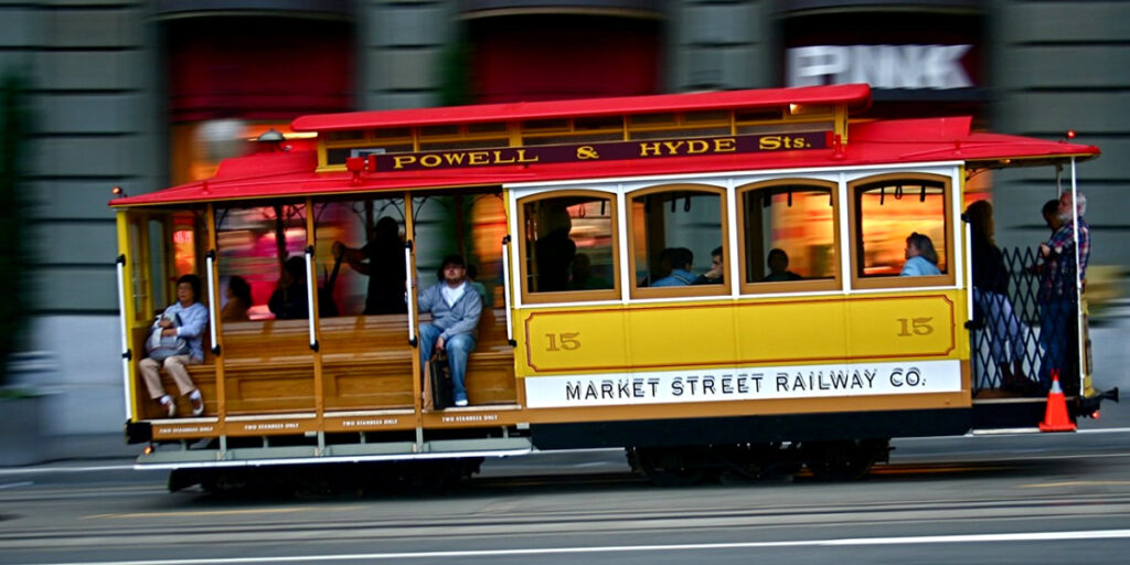 Tranvía Funicular de San Francisco : Horario : Mapa : Paradas : Tarifas