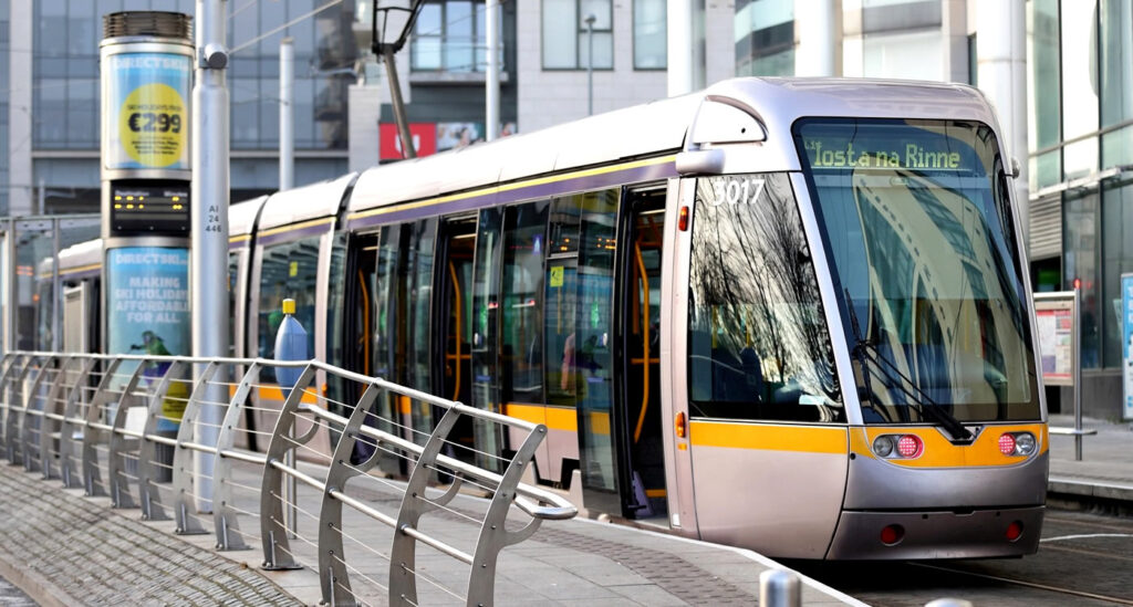 Tranvías de Dublín : Luas : Horario : Mapa : Paradas : Tarifas