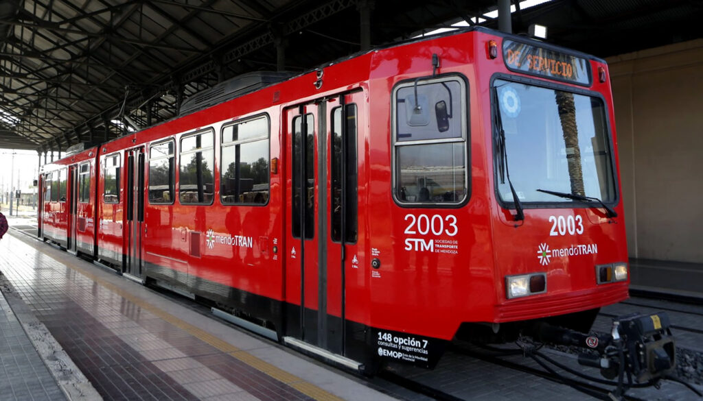 Metrotranvía de Mendoza (Argentina) : MendoTran : Horario : Mapa : Paradas : Tarifas