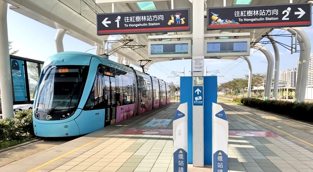Tranvías de Nueva Taipéi : Tren ligero de Danhai