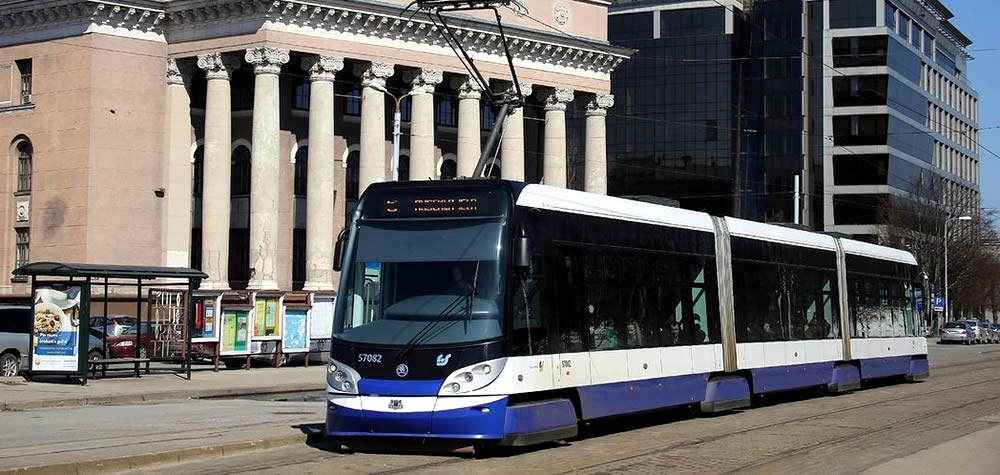 Tranvías de Letonia