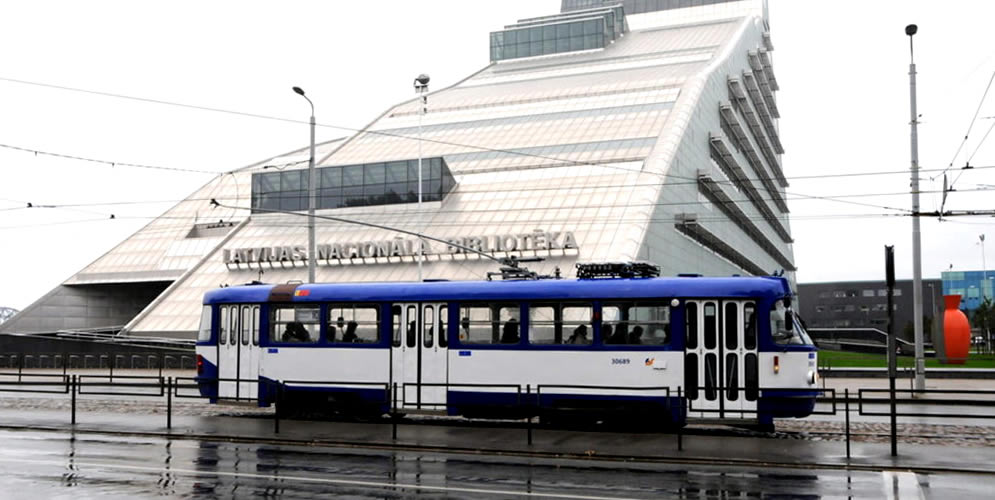 Tranvías de Letonia