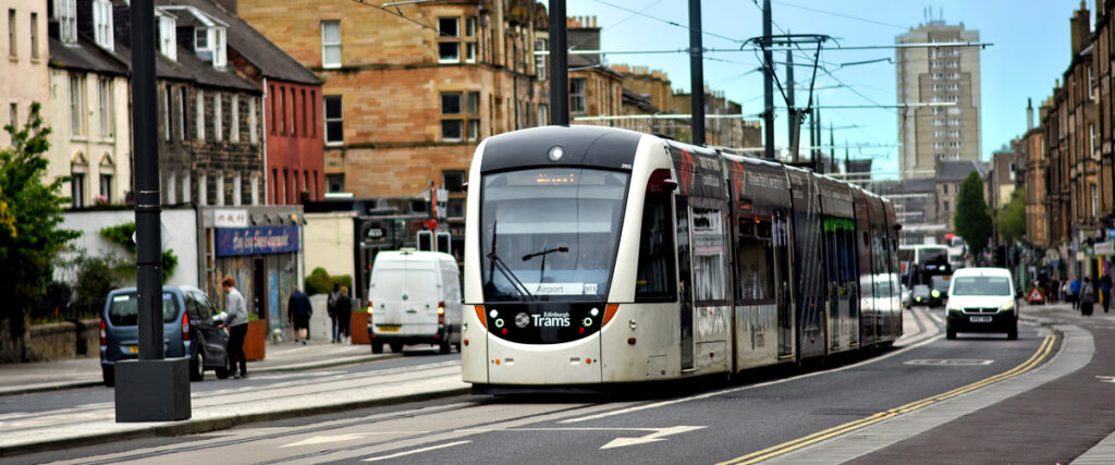 Tranvías de Edimburgo (Escocia)